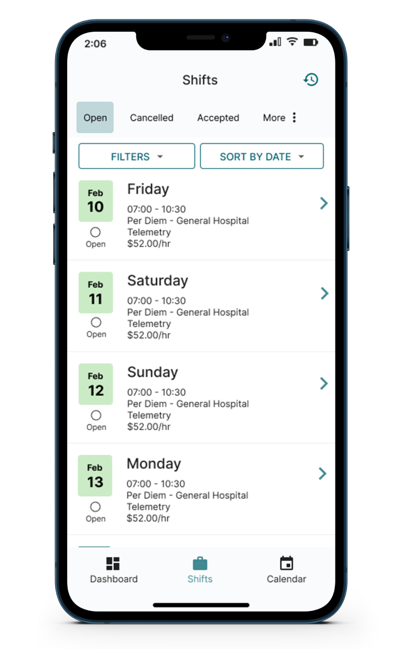 Shifts App - Book High-Paying Healthcare Shifts In One Tap