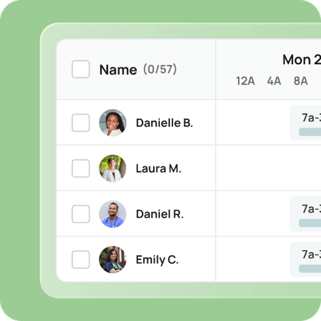Shifts app