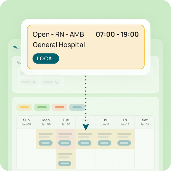 Shifts app