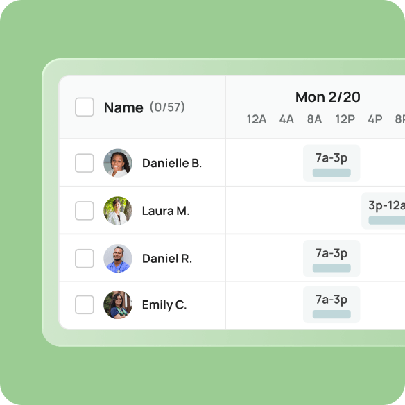 Shifts app